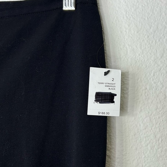 NWT Tahari Terry Straight Style Slacks - Picture 4 of 7